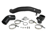 AFE aFe BladeRunner 2.5in Aluminium Hot Side Charge Pipe 15-20 Subaru WRX 2.0T - Black 46-20378-B