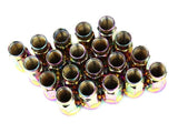 UroTuning Kits Open-Ended Cone Seat Lug Nuts | Neo Chrome | 14x1.5 (Full set of 20) 511415NC