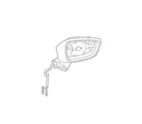 BMW Heated Outside Mirror (Right) - BMW / F3X / 320i / 328d / 328i / 335i / 328d | 51167245092