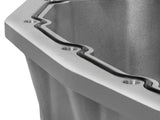 AFE aFe Street Series Engine Oil Pan Raw w/ Machined Fins; 11-17 Ford Powerstroke V8-6.7L (td) 46-70320