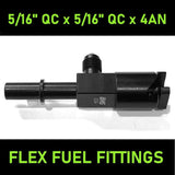 Fuel-It 5/16" Female Quick Connect x 5/16" Male Quick Connect Fuel-It! CamLock Fittings and Parts FT-FQC-5/16MQC
