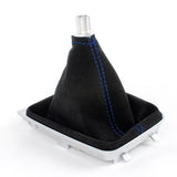 BFI MK7 Manual Shift Boot - Leather (BLUE STITCHING) | 5234-5G-503
