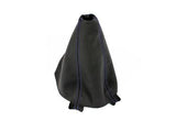 BFI BFI B6/B7 Manual Shift Boot - Leather (BLUE STITCHING) 5234-8E-503