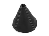 BFI E46 Manual Shift Boot - Leather (SILVER STITCHING) | 5234-E46-504