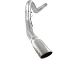 aFe Atlas 5in DPF-Back Aluminized Steel Exh Sys, Ford Diesel Trucks 08-10 V8-6.4L (td) Polished tip | 49-03054-P