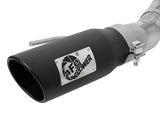 AFE aFe MACH Force-Xp 3in to 3-1/2in 304 SS Cat-Back Exhaust w/Black Tip 17-18 Ford F-150 Raptor V6 3.5L 49-33094-B