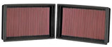 K&N Replacement Air Filter - BMW 750i / 760Li SERIES (2 PER BOX) | 33-2410