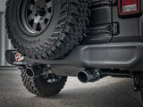 AFE aFe Rebel Series 2.5in 409 SS Cat-Back Exhaust w/ Black Tips 18-19 Jeep Wrangler (JL) V6 3.6L 49-48076-B