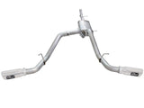 AFE aFe Mach Force-XP Exhaust 3in Cat-Back SS 14-15 GM 1500 Trucks 4.3L/5.3L Dual Split w/ Polished Tip 49-44057-P