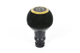 BFI BFI GS2 Heavy Weight Shift Knob - Black Alcantara - Black Anodized - Gold Top  (Audi R8 - M8x1.25) GS2SUA-G
