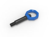 AFE aFe Control Front Tow Hook Blue 20-21 Toyota GR Supra (A90) 450-721001-L