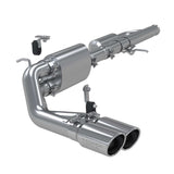 MBRP 09+ Chevrolet Silverado 1500 3in Cat Back Pre-Axle Dual Outlet w/ 4in Tip - AL | S5081AL