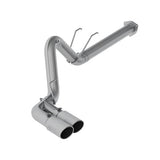 MBRP 17-19 Ford F-250/350/450 6.7L 4in Filter Back Single Side Dual Exit T409 Exhaust System | S6290409