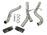 AFE aFe LARGE BORE-HD 4in 409-SS DPF-Back Exhaust w/Dual Black Tips 2017 GM Duramax V8-6.6L (td) L5P 49-44086-B