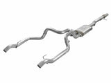 aFe Vulcan Series 4in-3in 304-SS Exhaust Cat-Back 2019 GM Silverado / Sierra 1500 V8-5.3L w/ OE Tips | 49-34101