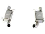 aFe MACHForce XP Exhaust 11-14 Ford Mustang GT V8-5.0L 3in. SS Axle-Back w/Polished Tips | 49-43052-P