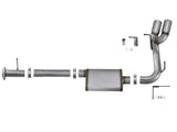 AFE aFe MACH Force-XP 3in 409 SS Cat-Back Exhaust w/ Polished Tip 17-19 GM Colorado/Canyon V6-3.6L 49-44096-P
