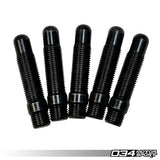 034 Motorsport 034Motorsport Bullet Nose Stud and Nut Bundles M14x1.5 Pitch (Pack of 5)