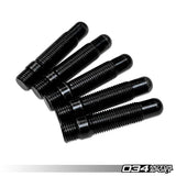 034 Motorsport 034Motorsport Bullet Nose Stud and Nut Bundles M14x1.5 Pitch (Pack of 5)