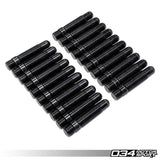 034 Motorsport 034Motorsport Bullet Nose Stud and Nut Bundles M14x1.5 Pitch (Pack of 20)