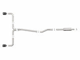AFE aFe Takeda 2-1/2in 304 SS Cat-Back Exhaust w/ Black Tips 14-18 Mazda 3 L4 2.0L/2.5L 49-37015-B