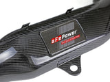 aFe Track Series Stg 2 Carbon Fiber Intake w/Pro 5R Media 15-20 BMW M3/M4(F80/82/83) L6-3.0L(tt) S55
