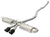 AFE aFe Takeda 3in 304 SS Cat-Back Exhaust w/ Dual Center Black Tips 17+ Honda Civic Si (2dr) I4 1.5L 49-36618-B