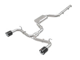 aFe MACHForce XP 3in-2.5in SS Exhaust Cat-Back 18-19 Volkswagen GTI (MK7.5) L4-2.0L (t) - Carbon | 49-36422-C