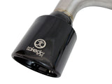 aFe Takeda 11-16 Scion TC 2.5L 2 1/4-2 1/2in Stainless Steel Axle-Back Exhaust w/Black Tip | 49-36025-B