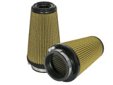 AFE aFe Magnum FLOW Pro GUARD 7 Replacement Air Filter (Pair) F-3.5 / B-5 / T-3.5 (Inv) / H-8in. 72-91117-MA
