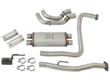 AFE aFe Rebel Series 3in SS Cat-Back Exhaust System w/ Polished Tip 04-15 Nissan Titan V8 5.6L 49-46124-P