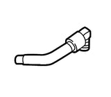 VW/Audi Cooling Hose (Pipe to Right of Intercooler) - VW/Audi / 1.8T Gen3 / 2.0T Gen3 / Beetle / Jetta / Passat | 5C0122058F