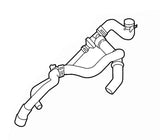VW/Audi Cooling Hose (Radiator Hose to Lower Water Pump) - VW/Audi Mk6 Jetta 1.4T Hybrid | 5C0122073G