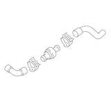 VW/Audi Cooling Hose (Left of Cooler to Pipe) - VW/Audi / 1.8T Gen3 / Beetle / Jetta / Passat | 5C0122096A