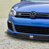 CJM Industries Chassis Mounted Splitter With Air Dam - MK6 Golf R (2010-2012) V2