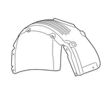 VW/Audi Front Fender Liner (Upper Right) - VW Mk7/7.5 Golf & GTI | 5G0805970N