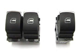 FAW Window Switch Kit w/Chrome Trim (2-pcs) | Mk5 2-door | 5K3959857B