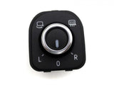 FAW Mirror Switch Chrome w/Folding Mirrors | Mk5 | B6 | CC | Tiguan|EOS 5ND959565A