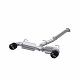 MBRP 13-16 Subaru BRZ 2.0L/ 2.4L 3in Dual Split Rear Cat Back w/CF Tips- T304 | S48043CF