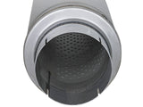 AFE aFe ATLAS Aluminized Steel Muffler 5in Center/Center 24in L x 7in Diameter - Round Body 49M00023