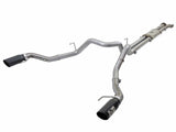 AFE aFe MACHForce XP 3in 409-SS Exhaust Cat-Back 2017 Ford F-150 Raptor V6-3.5L (tt) w/ Black Tip 49-43045-B