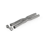 MBRP 15-19 Ford Mustang GT 2.5in Resonator Delete X-Pipe - T409 | S7213409