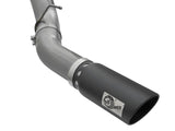 AFE aFe LARGE Bore HD 5in Exhausts DPF-Back SS w/ Black Tips 16-17 GM Diesel Truck V8-6.6L (td) LML/L5P 49-44081-B