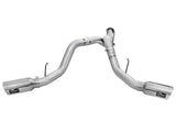 AFE aFe Atlas Exhaust 4in DPF-Back Exhaust Aluminized Steel Polished Tip 11-14 ford Diesel Truck V8-6.7L 49-03065-P