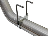 AFE aFe Large Bore-HD 5in DPF Back 409 SS Exhaust System w/Black Tip 2017 Ford Diesel Trucks V8 6.7L(td) 49-43090-B