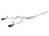 aFe Vulcan Series 3-2.5in 304SS Exhaust Cat-Back w/Blk Tips 2019 GM Silverado/Sierra 1500 L4-2.7L(t) | 49-34110-B
