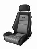 Recaro Black Leather/Pepita Fabric Recaro Classic LX Seat 088.00.0B25