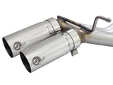 AFE aFe Rebel Exhausts 3in SS Cat-Back 15-16 Ford F-150 EcoBoost V6 2.7/3.5L V8 5.0L w/ Polished Tips 49-43081-P