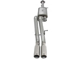 aFe Power MACHForce XP Exhaust System Cat-Back 409 Stainless Steel 07-08 Hummer H2 V8 6.0L/6.2L | 49-44049