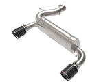 aFe Vulcan 3in 304 SS Axle-Back Exhaust 2021 Ford Bronco L4-2.3L (t)/V6-2.7L (tt) w/ Carbon Tips | 49-33137-C